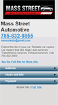 Mobile Screenshot of massstreetautomotive.com